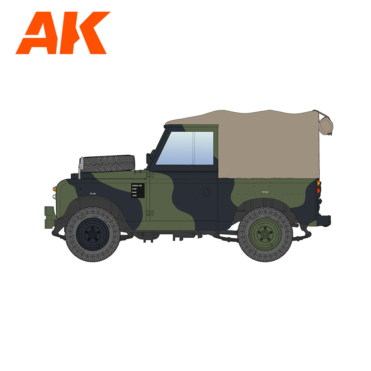 1/35 Land Rover 88 Series IIA Rover 8