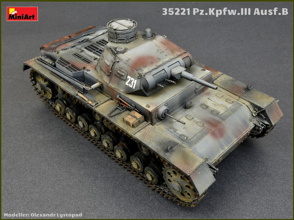 1/35 Pz.Kpfw.3 Ausf.B w/Crew