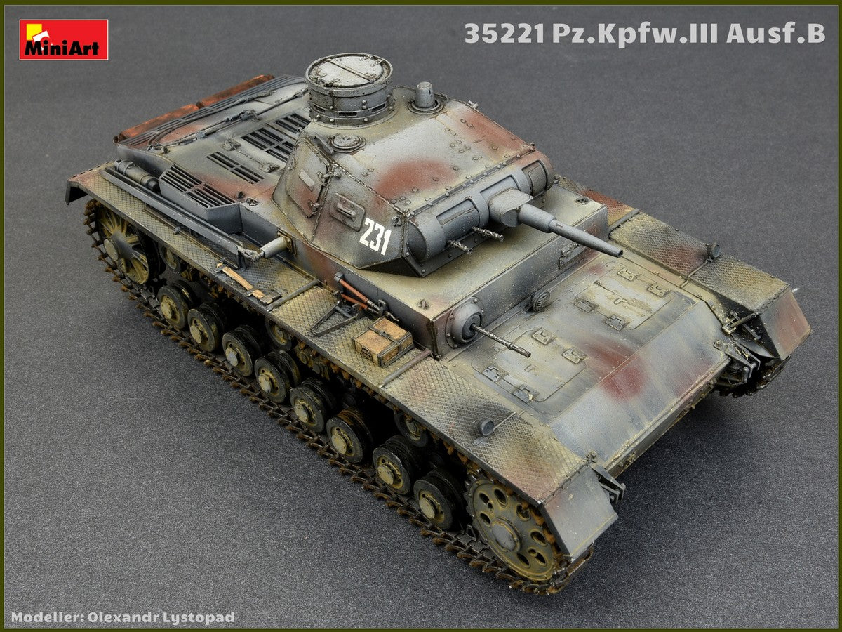 1/35 Pz.Kpfw.3 Ausf.B w/Crew