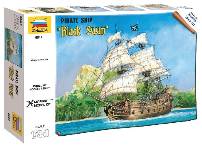 1/350 Pirate Ship "Black Swan"