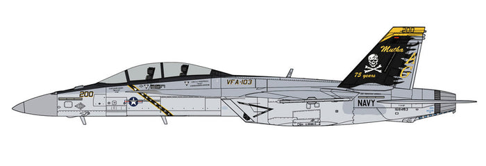 1/48 F/A-18F Super Hornet Vfa-103 Jolly Rogers 75Th Anniversary