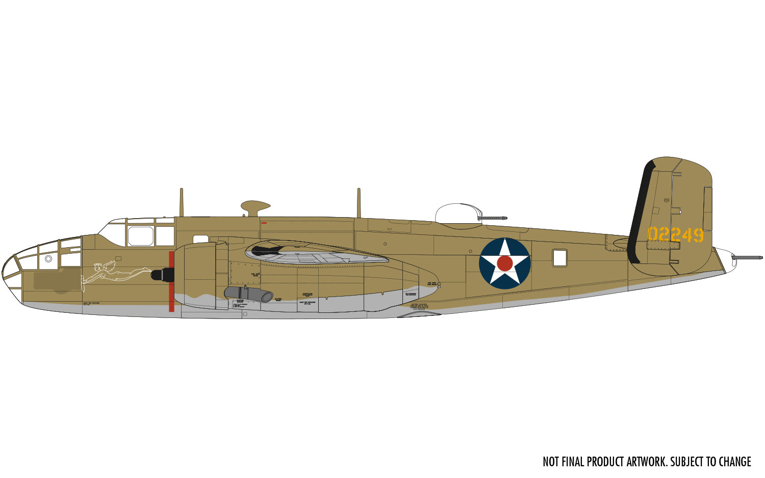 1/72 North American B25B Mitchell 'Doolittle Raid'