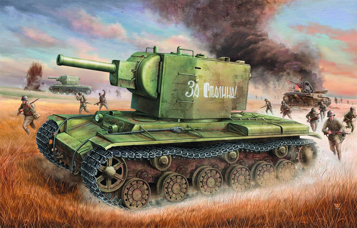 1/35 Russischer Panzer KV-2
