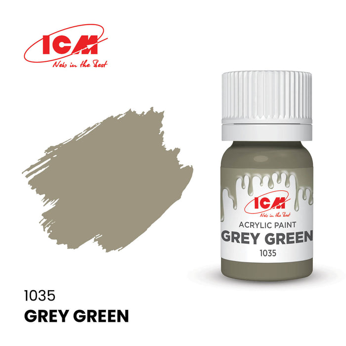 ACRYLIC PAINT Grey Green 12 ml