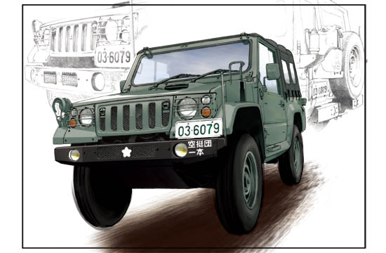 1/35 JGSDF type 73 Light Truck(Revision light