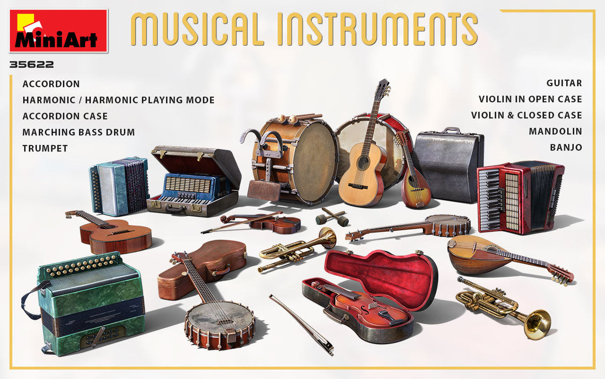 1/35 Musical Instruments