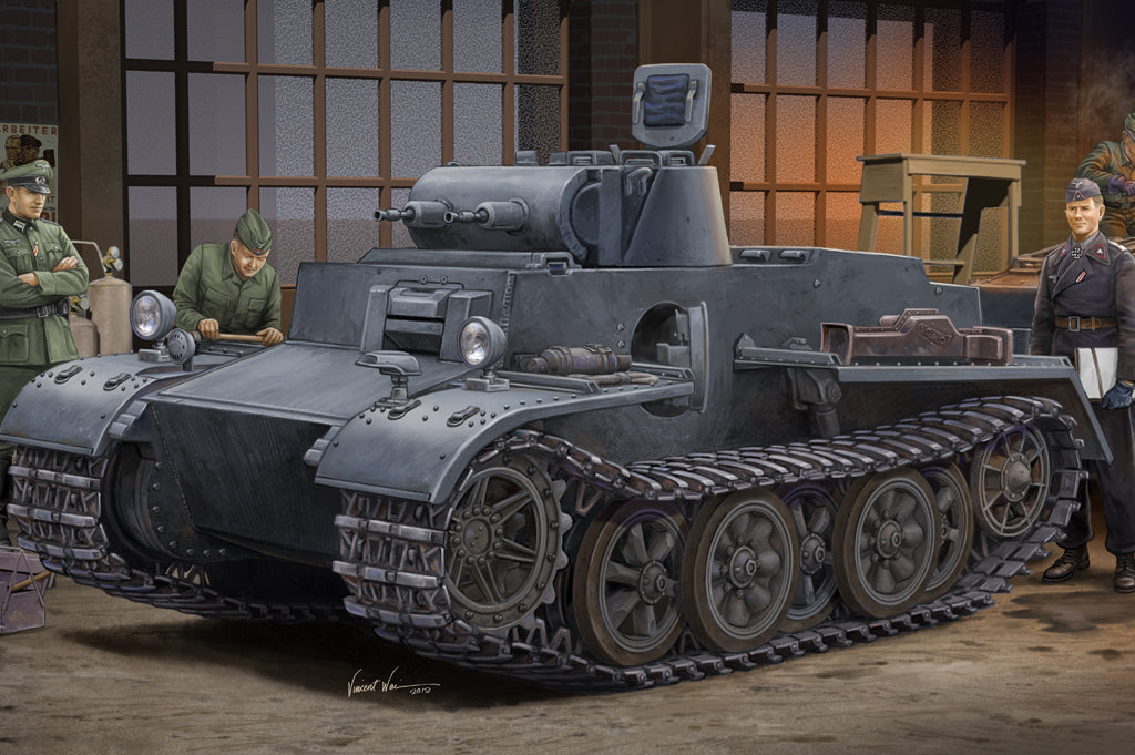 1/35 German Pfzkpfw.IAusf.F(VK1801)-Early