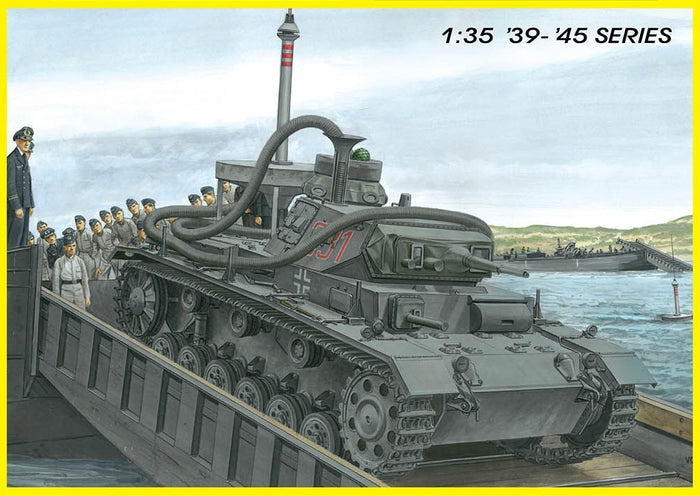 1/35 Pz.Kpfw.III (3.7cm) (T) Ausf.F "Operation Seelowe"