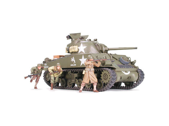 1/35 U.S. M4A4 Sherman 75 mm Gun Late