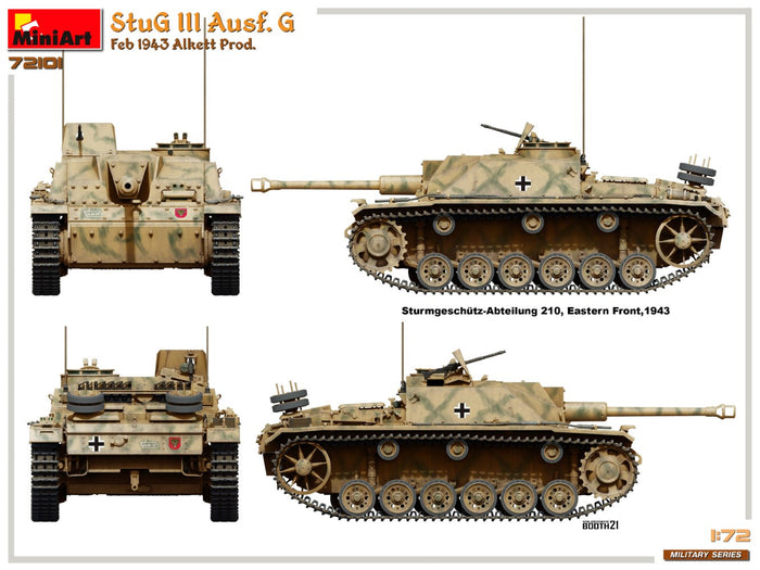 1/72 StuG III Ausf. G  Feb 1943 Prod. Nuovo stampo