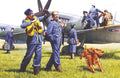 1/48 RAF Pilots and Ground Personnel 1939-19457 figures - 3 pilots 3 mec