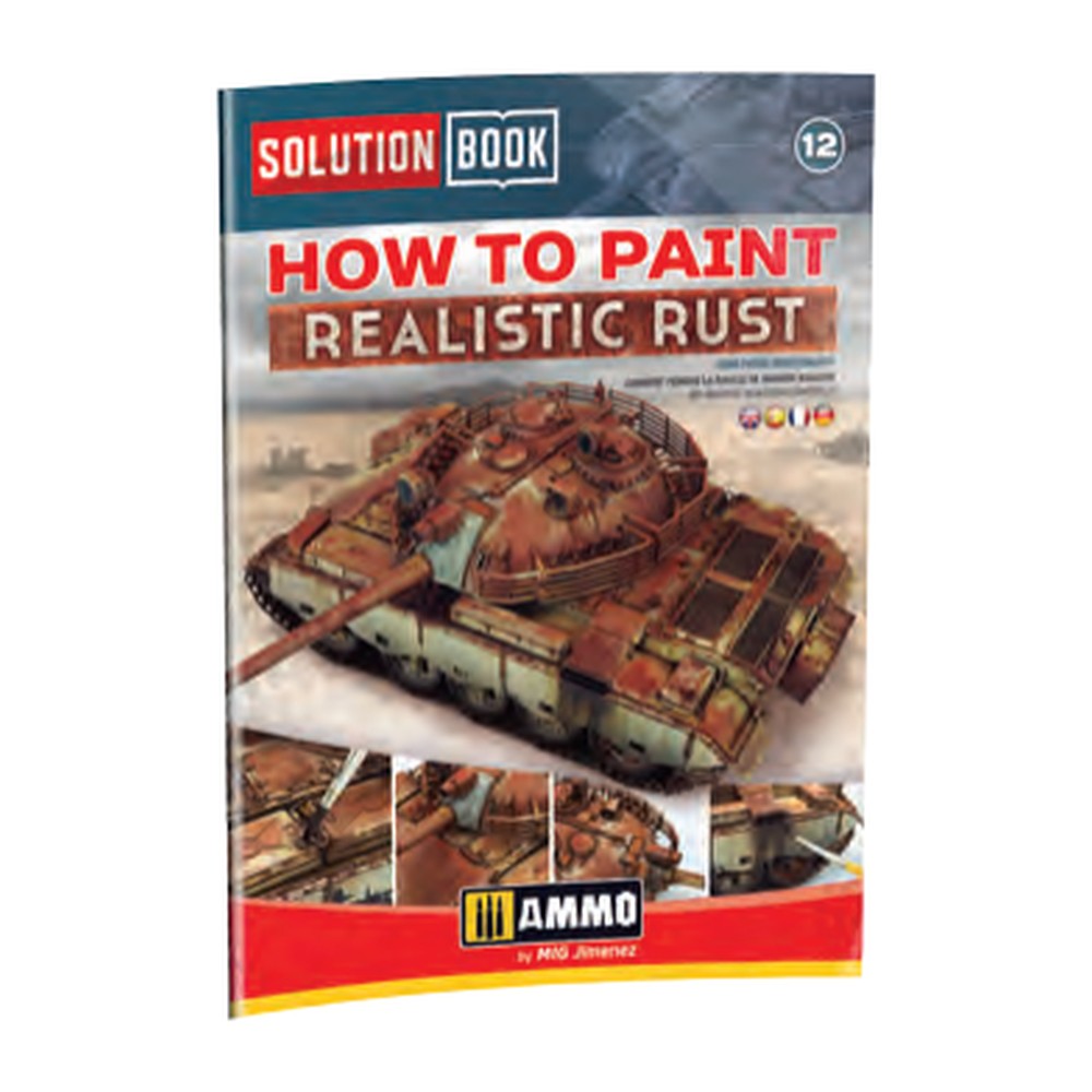 SOLUTION BOOK 12 - How to Paint Realistic Rust ENGLISH, CASTELLANO, FRANAIS, DEUTSCH