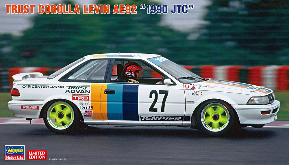 1/24 Trust Corolla Levin AE92 "1990 JTC"