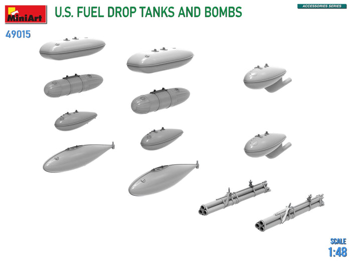 1/48 U.S. Fuel Drop Tanks and Bombs