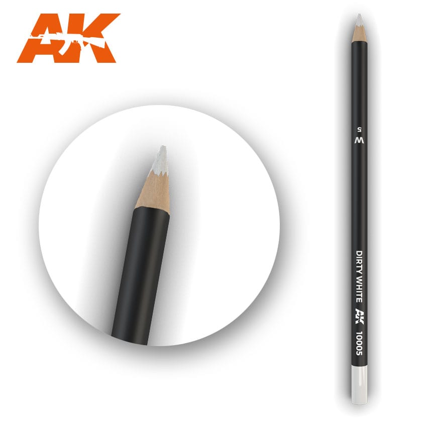 Watercolor Pencil Dirty White (Box - 5 units)