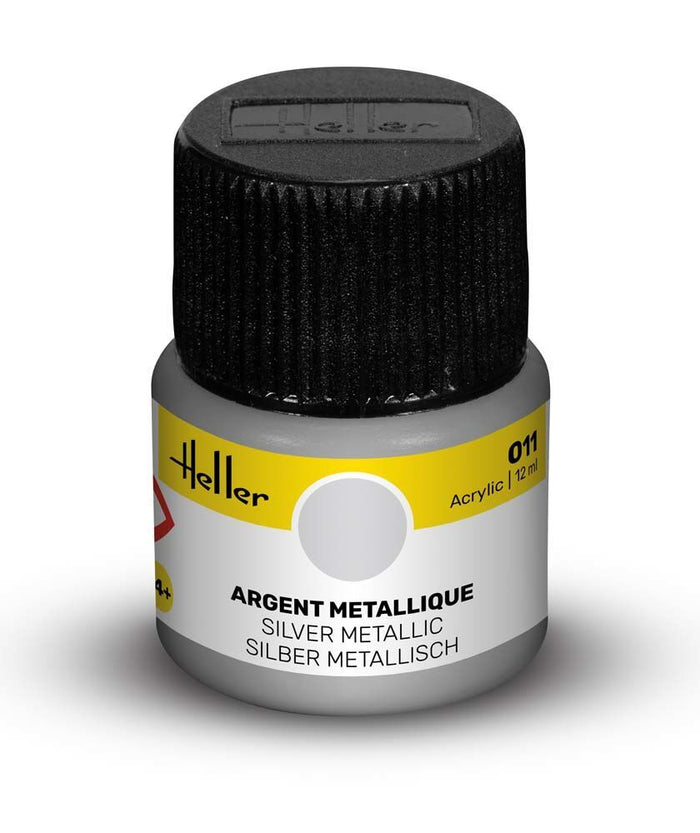Acrylic Paint 011 Silver Metallic