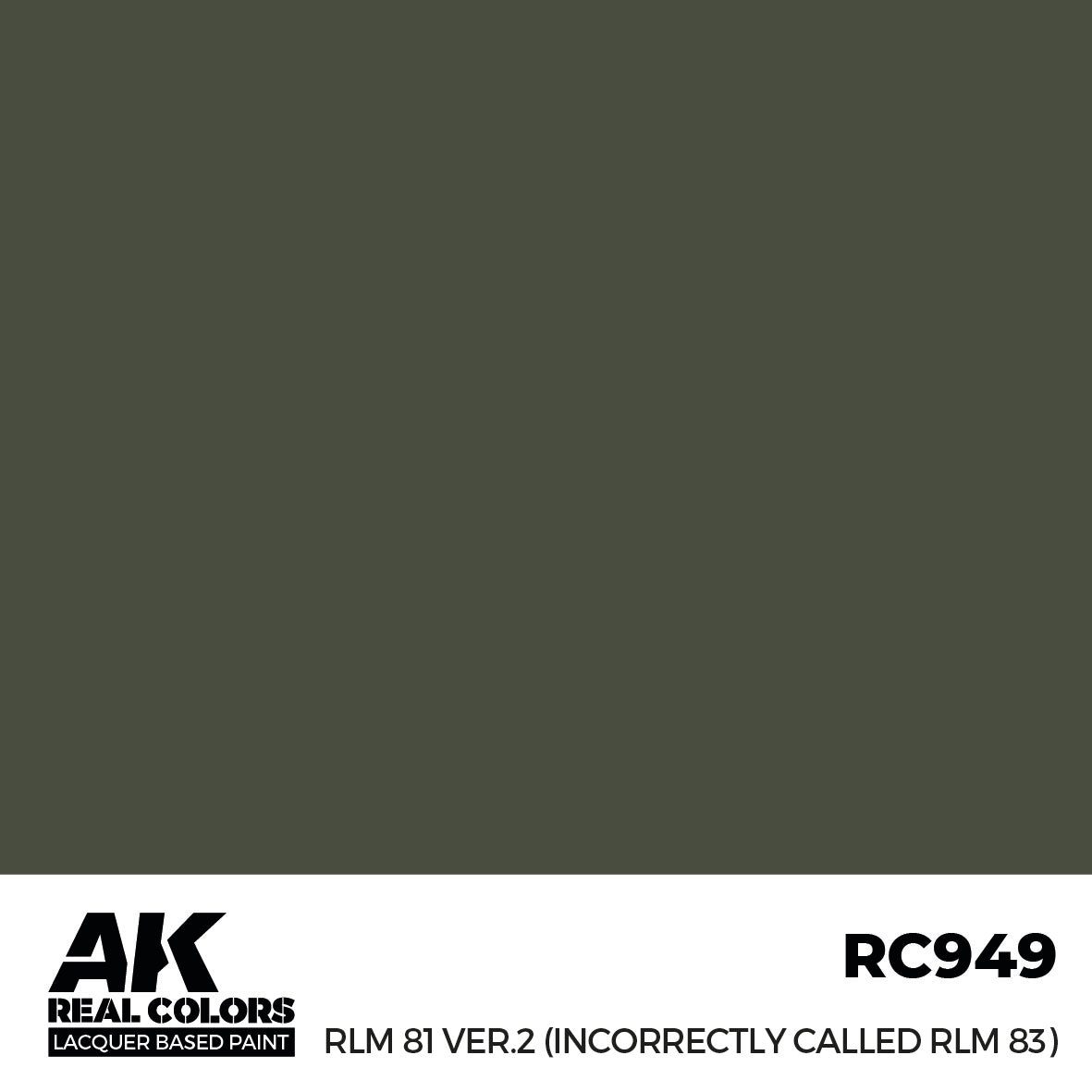 RLM 81 Ver.2 (incorrectly called RLM 83) 17ml