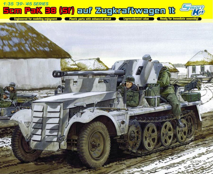1/35 5cm PaK 38 (Sf) auf Zugkraftwagen 1t
