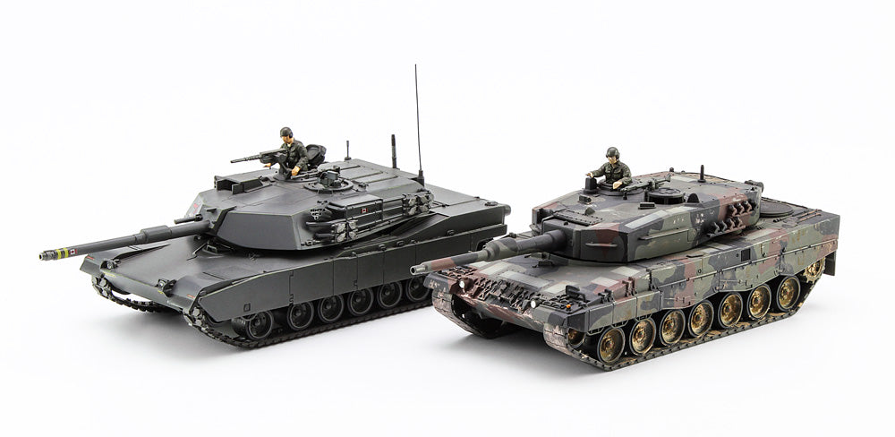1/72 M-1 Abrams & Leopard 2 "NATO Main Battle Tank Combo"