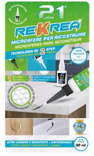 COLLA 21 REKREA 21 MICROSFERE PER RICOSTRUZIONE ML.30