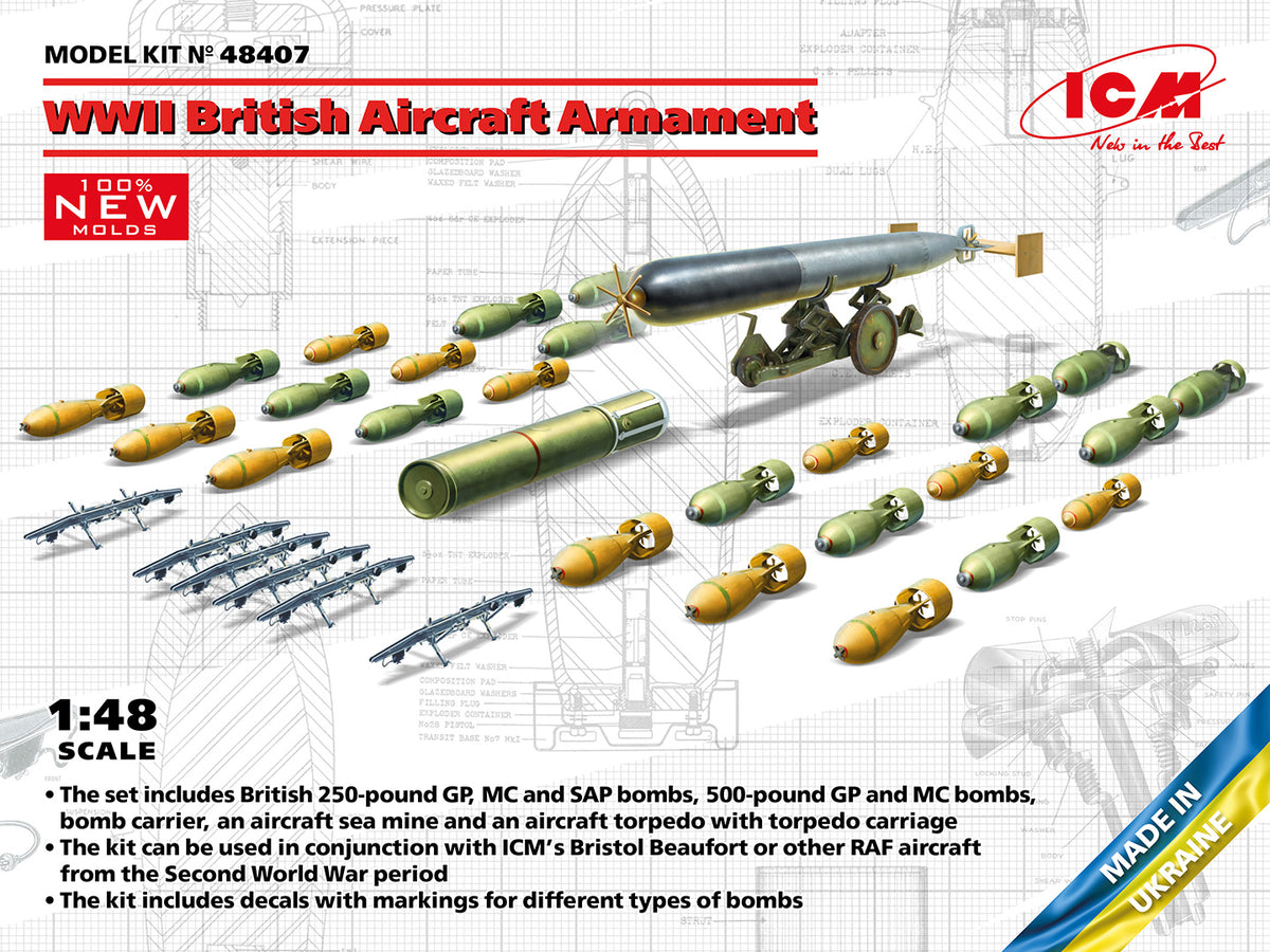 1/48 WWII British Aircraft Armament