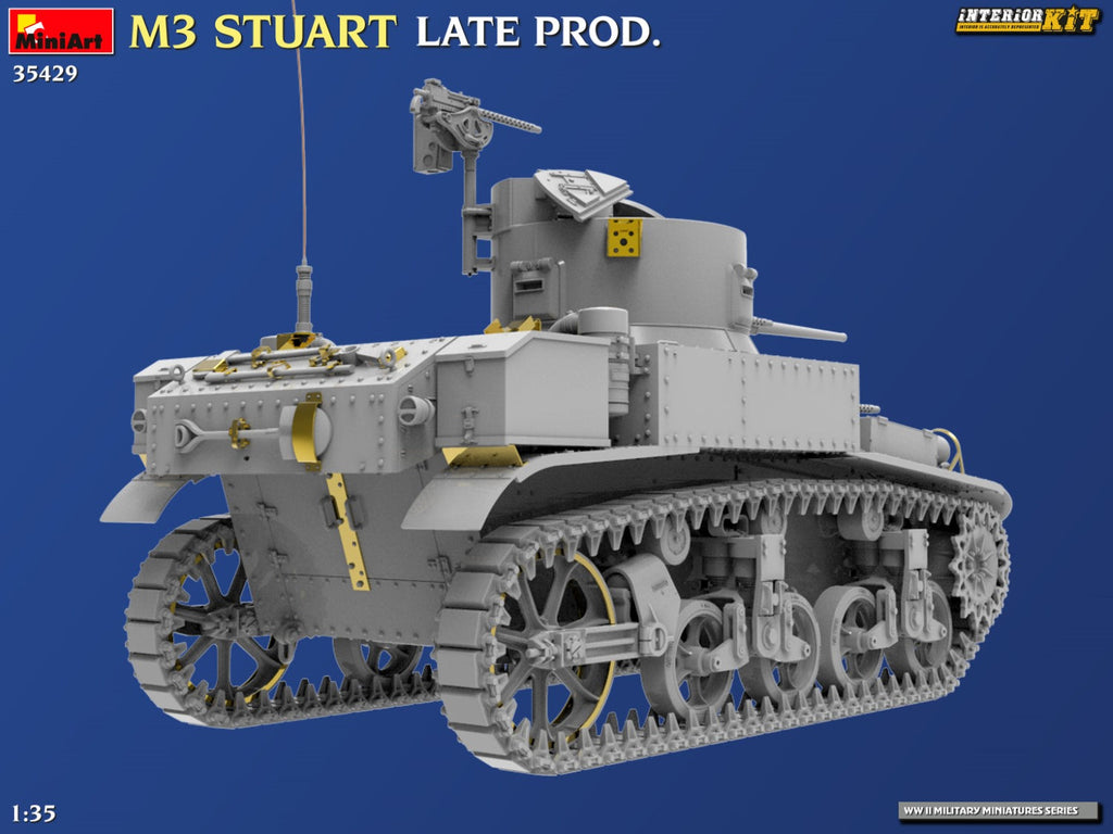 1/35 M3 Stuart Late Prod. Interior Kit
