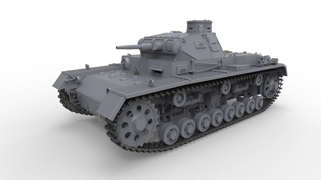 1/35 Pz.Kpfw.3 Ausf.B w/Crew