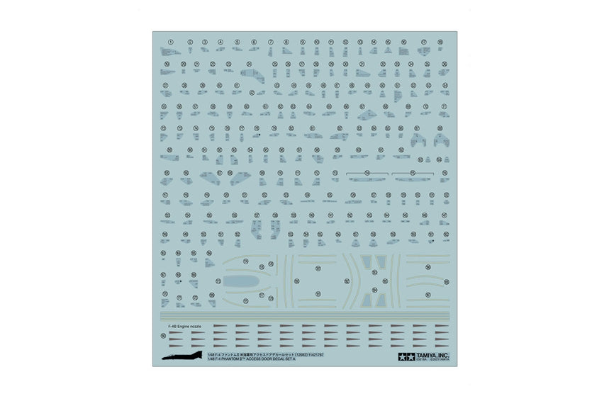 Set di decalcomanie F-4 Phantom II