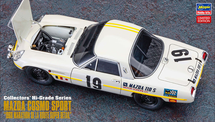 1/24 Mazda Cosmo Sport "1968 Marathon De La Route Super Detail" [Collectors Hi-Grade Series]