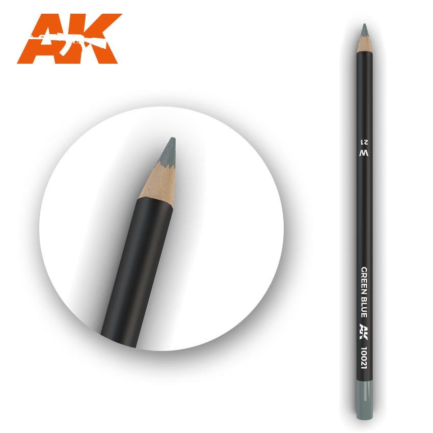 Watercolor Pencil Green Blue (Box - 5 units)