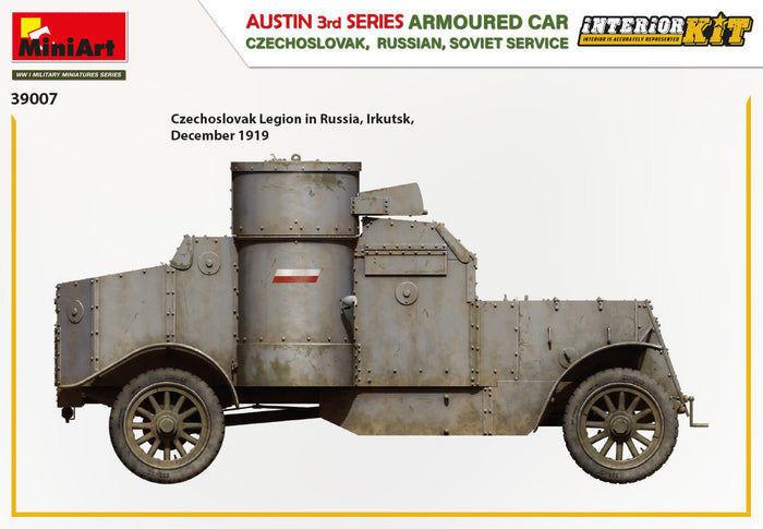 1/35 Austin Armoured Car 3rd Series: Czechoslovak, Russian, Soviet Service