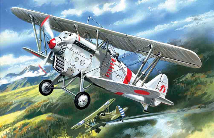 1/72 Ki-10-II Japan Army Biplane Fighter