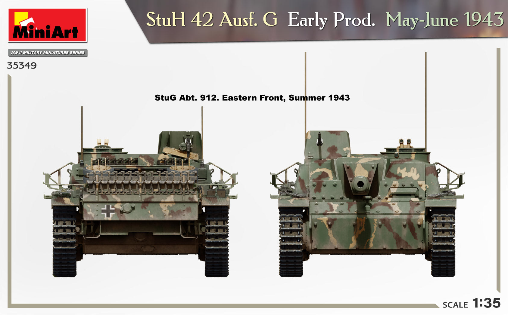 1/35 StuH 42 Ausf. G  Early Prod. May-June 1943