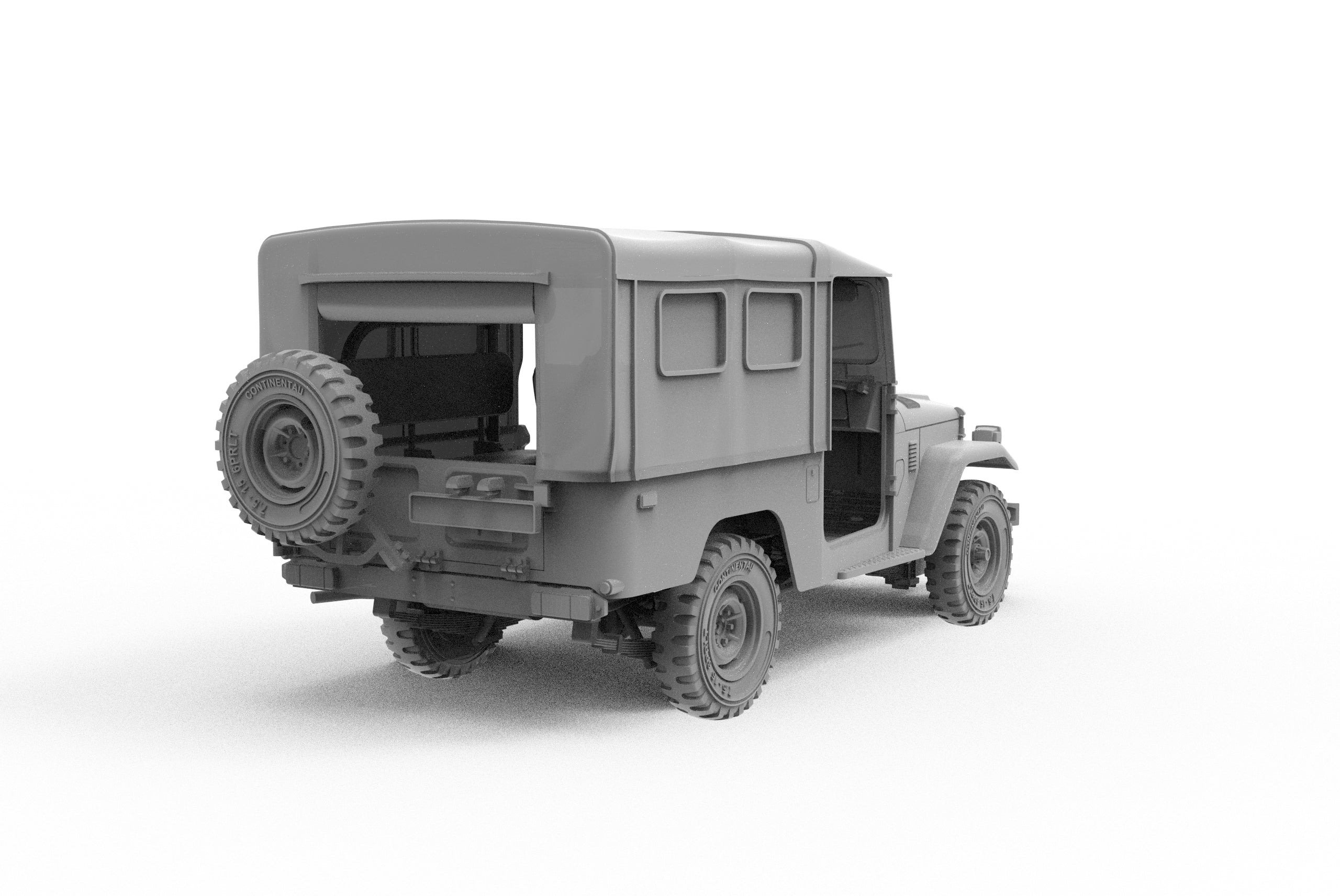 1/35 FJ43 SUV with soft top IDF & LAF