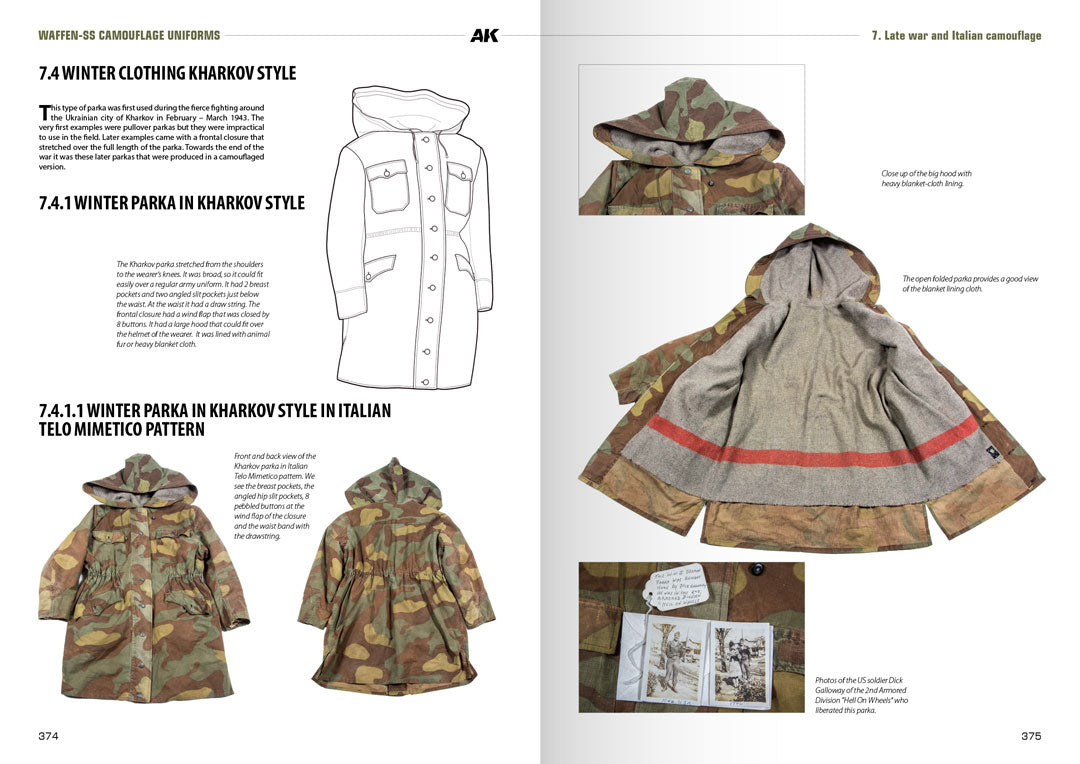 Waffen-SS Camouflage Uniforms - English