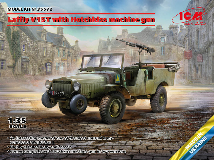 1/35 Laffly V15T with Hotchkiss machine gun