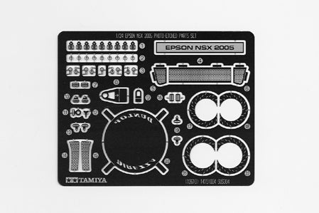 1/24 Epson NSX 2005 Photo-Etched Parts Set