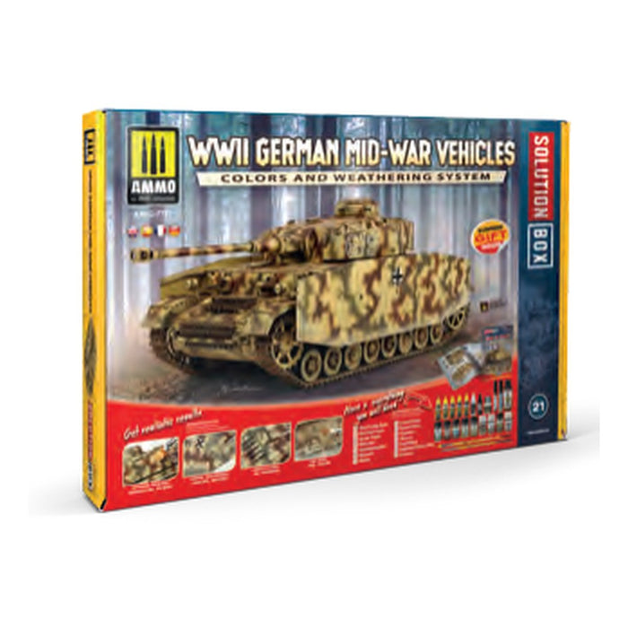 SOLUTION BOX 21 - WWII German Mid-War Vehicles
