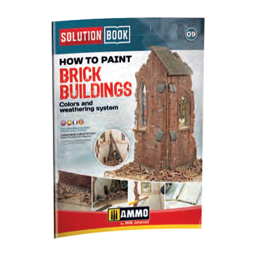 SOLUTION BOOK 09 - How to Paint Brick Buildings ENGLISH, CASTELLANO, FRANAIS, DEUTSCH
