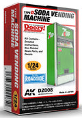 DOOZY! 1/24 SODA VENDING MACHINE / TYPE D - 7 UP