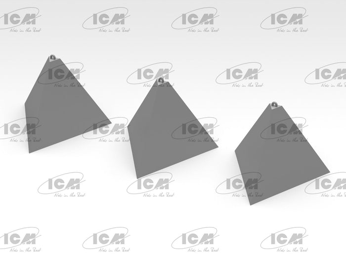 1/35 Dragon's teeth Anti-tank Obstacles