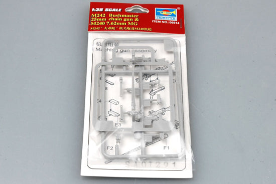 1/35 M242 Bushmaster 25mm chain gun & M240 7.62mm MG
