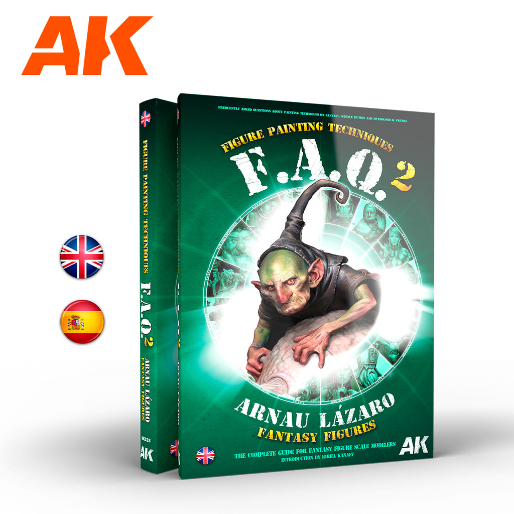 FAQ 2 Fantasy Figures Painting Techniques by Arnau Lazaro - English