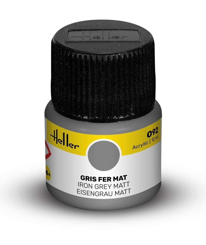 Acrylic Paint 092 Iron Grey Matt