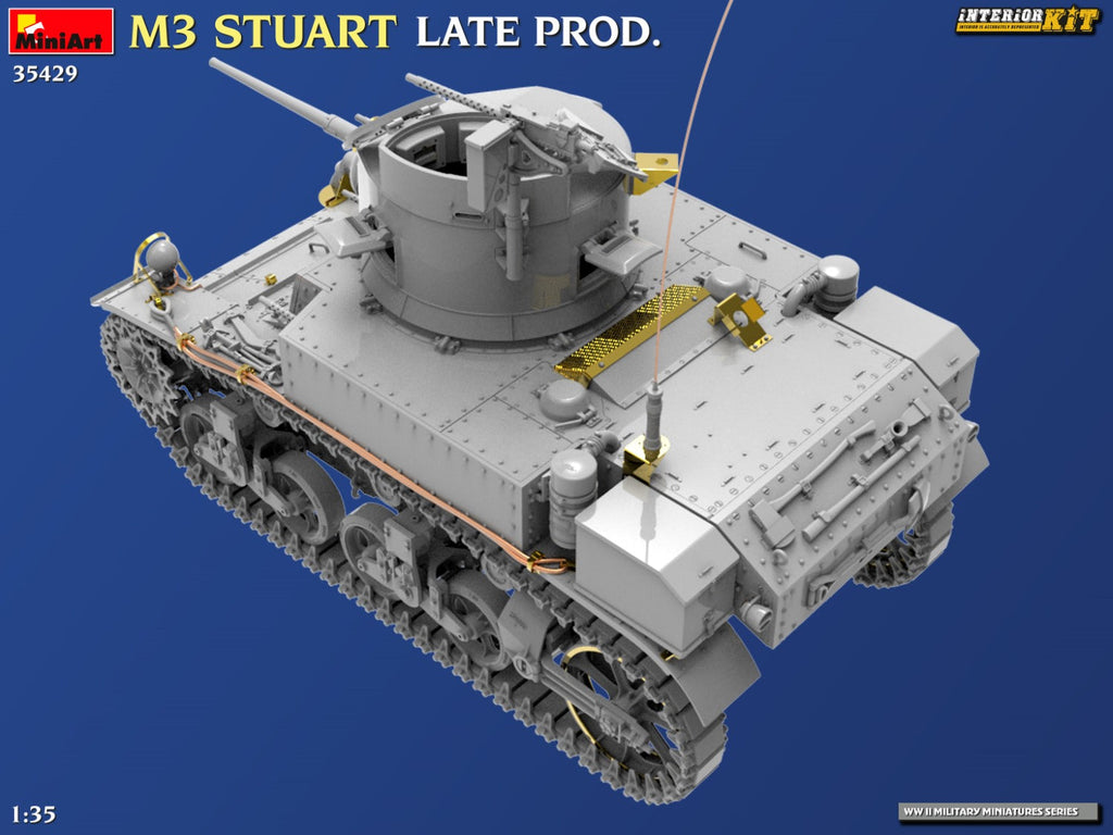 1/35 M3 Stuart Late Prod. Interior Kit