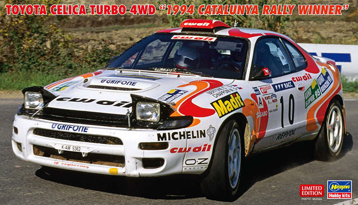 1/24 Toyota Celica Turbo 4WD "1994 Catalunya Rally Winner"