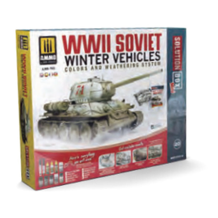 SOLUTION BOX MINI 20 - How to paint WWII Soviet Winter Vehicles