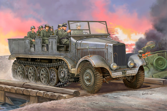 1/35 German Sd.Kfz.6 Halbkettenzugm. Artill.
