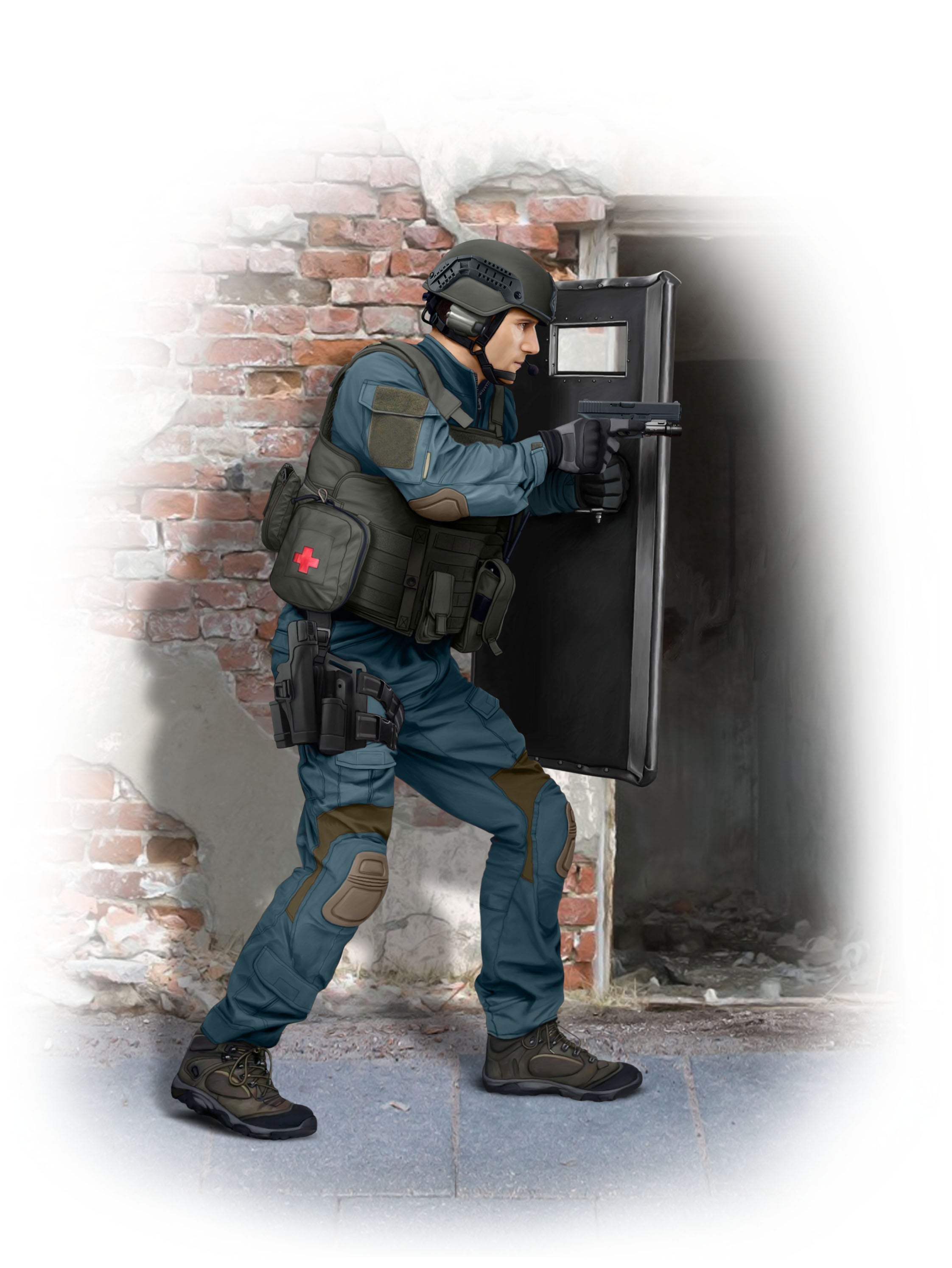 1/24 S.W.A.T. Team Fighter #2