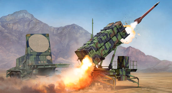 1/35 M901 Launching Station &AN/MPQ-53 Radar Radar set of MIM-104 Patriot SAM System (PAC-2)